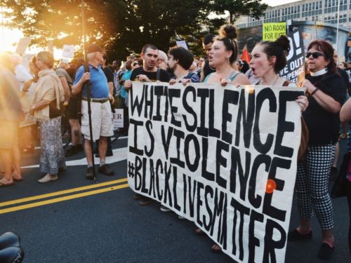 white silence is violencePhiladelphia